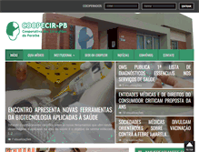 Tablet Screenshot of coopecirpb.com.br